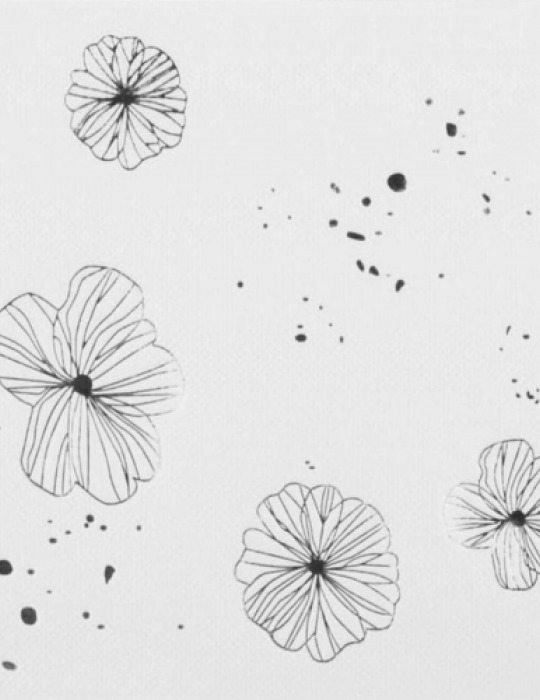 Kağıt Peçete Varaklı Çiçek Model Gümüş 20 Parça