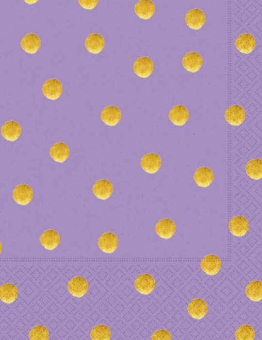 Kağıt Peçete Pastel Düşler Lila 20 Parça