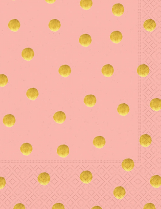 Kağıt Peçete Pastel Düşler Somon 20 Parça