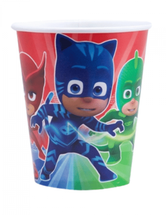 Lisanslı Pj Mask Bardak 8 Parça